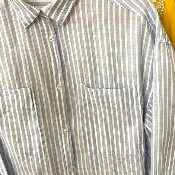 American holic cotton striped shirt| NWOT - Picture 5 of 14